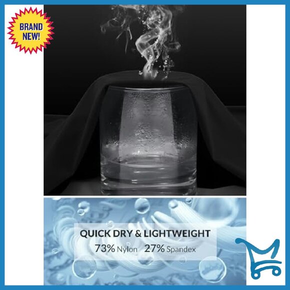 Men's Lightweight Quick Dry Joggers with Zipper Pockets for Running Gym - Picture 5 of 8